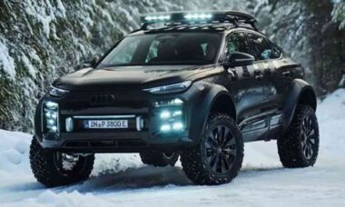 Audi transforma SUV elétrico em off-road extremo com eixos de portal e design inovador