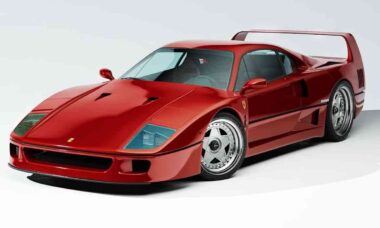 Officine Fioravanti reinventa a clássica Ferrari F40 com tecnologia e dirigibilidade melhoradas