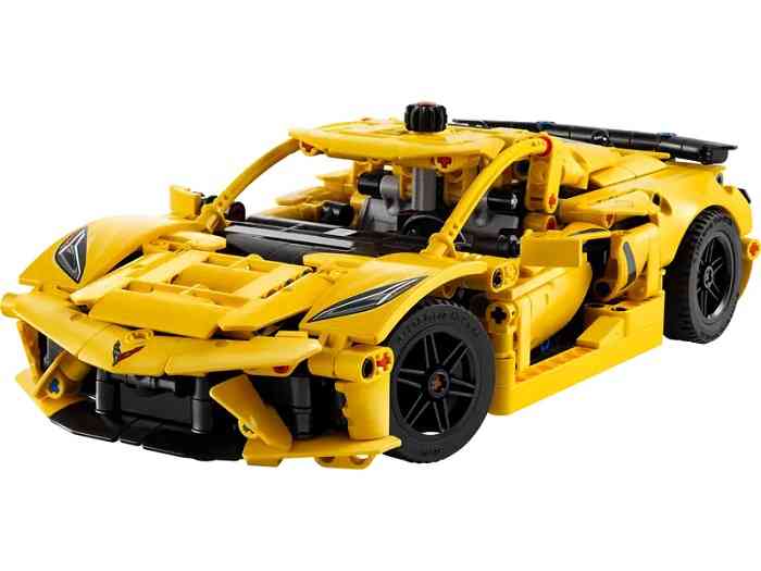 A Lego mozgó dugattyúkkal és működő kormánnyal ellátott Corvette Stingray Technic készletet dob piacra (Lego)