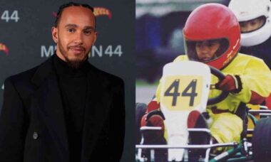 Ferrari recebe Lewis Hamilton com boas-vindas e piloto comemora sonho de infância realizado