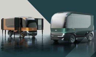 Motorhome expansível revela luxo e tecnologia com 37 m² de conforto no CES 2025