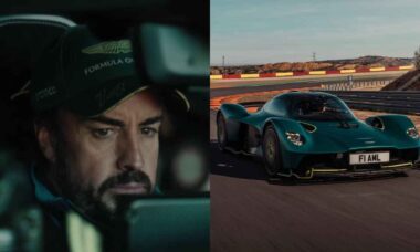 Fernando Alonso testa Aston Martin Valkyrie e registra tempos de F1 em circuito espanhol