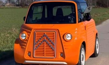 Citroën Ami ganha conversão retrô que homenageia a cássica Van H-Type