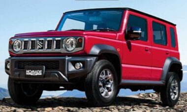 Suzuki Jimny ganha versão de cinco portas no Japão com motor 1.5 e tração integral