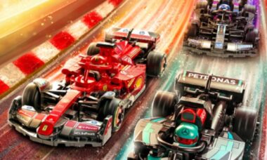 Nova coleção da Lego em parceria com F1 traz carros icônicos das pistas de corrida