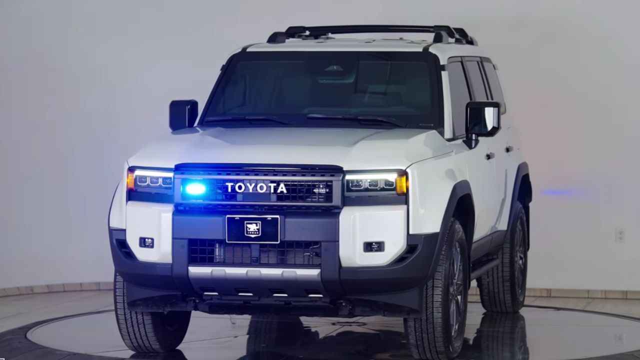 Inkas pansret Toyota Land Cruiser bliver en 'forklædt tank' med beskyttelse mod kugler og eksplosioner