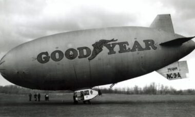 Dirigível Goodyear (Reprodução/Divulgação)