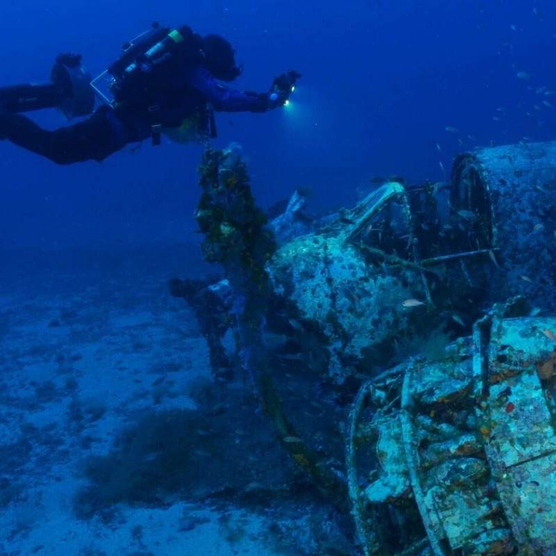 Discovery was made in July 2024 by a Greek team specialized in deep diving (Image: DOD/Disclosure)