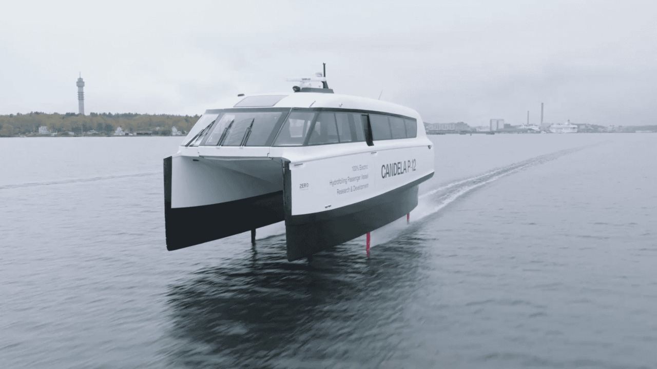 Electric boat (Image: Divulgação/Candela)