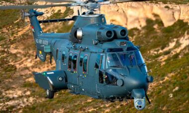 Airbus H225M Caracal. Foto: @AirbusHeli