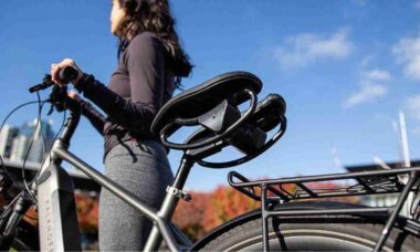 "vabsRider": assento de bicicleta dividido volta com novo design e promete mais conforto