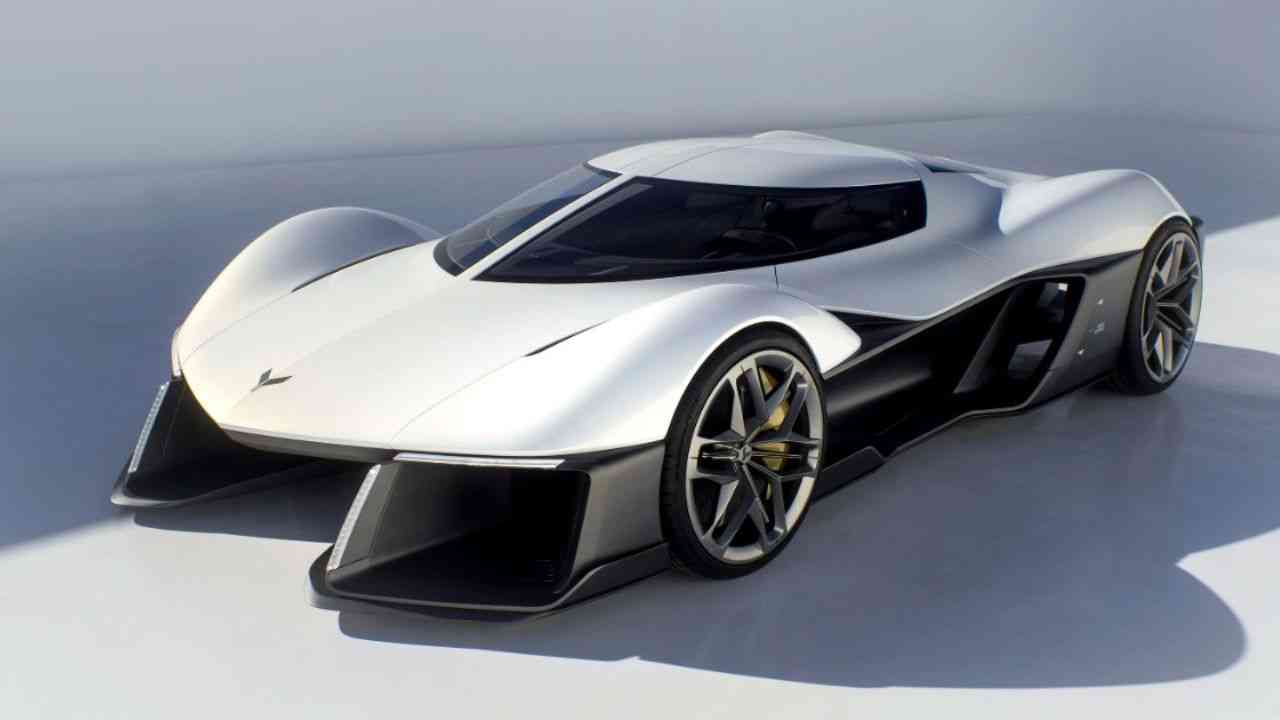 GM、戦闘機のデザインにインスパイアされた電動コルベットのコンセプトを発表