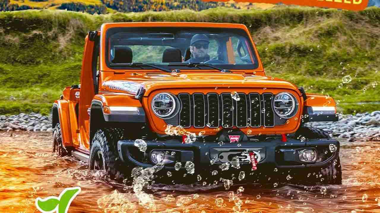 Jeep lancerer den orange farve "Joose" i en begrænset udgave for at fejre 4x4-dagen
