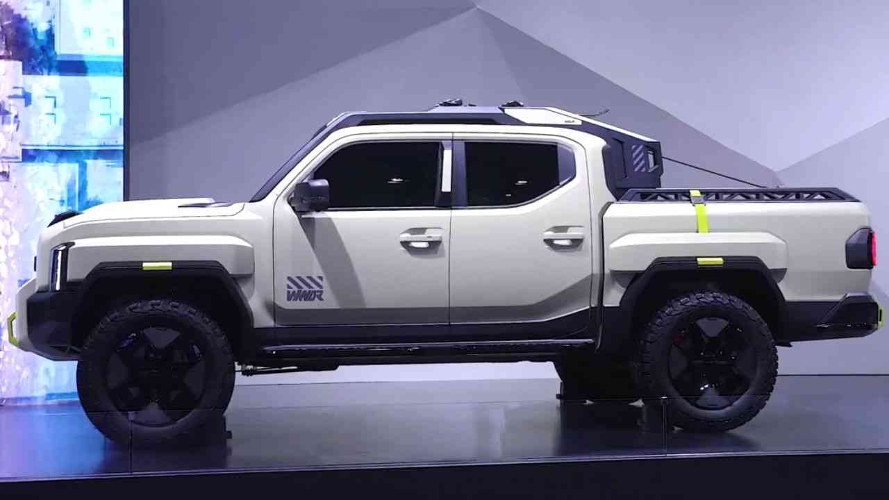 Kia présente une version tout-terrain radicale du pick-up Tasman au Salon de Séoul (X @HMGnewsroom)