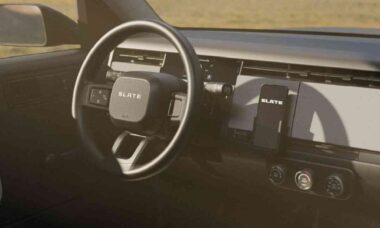 Janelas com manivela estão de volta em nova caminhonete elétrica de baixo custo da Slate