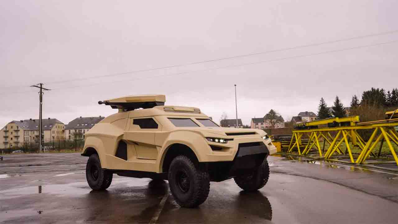 Exército Belga testa blindado híbrido Cockerill i-X com tecnologia furtiva. Foto: John Cockerill Group