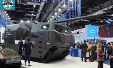 NEMESIS: novo sistema de artilharia da GDELS e KNDS promete alta mobilidade, disparos precisos e alcance de até 70 km (X @ArmyRecognition)