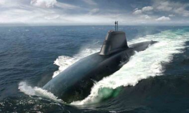 Submarino nuclear da classe Dreadnought. Fotos: BAE Systems
