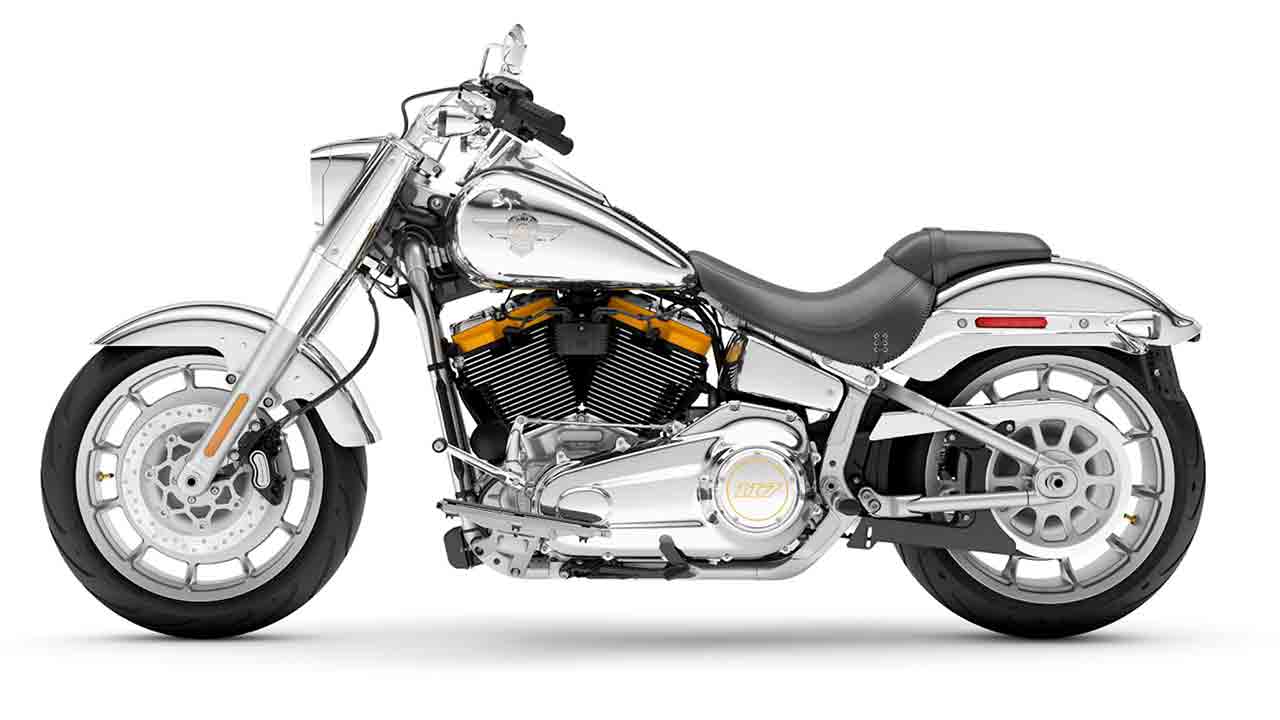 Harley-Davidson Fat Boy Gray Ghost 2025. Foto: Harley Davidson