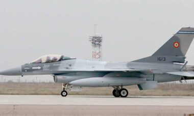 Romênia recebe caças F-16 da Noruega. Foto: Wikimedia