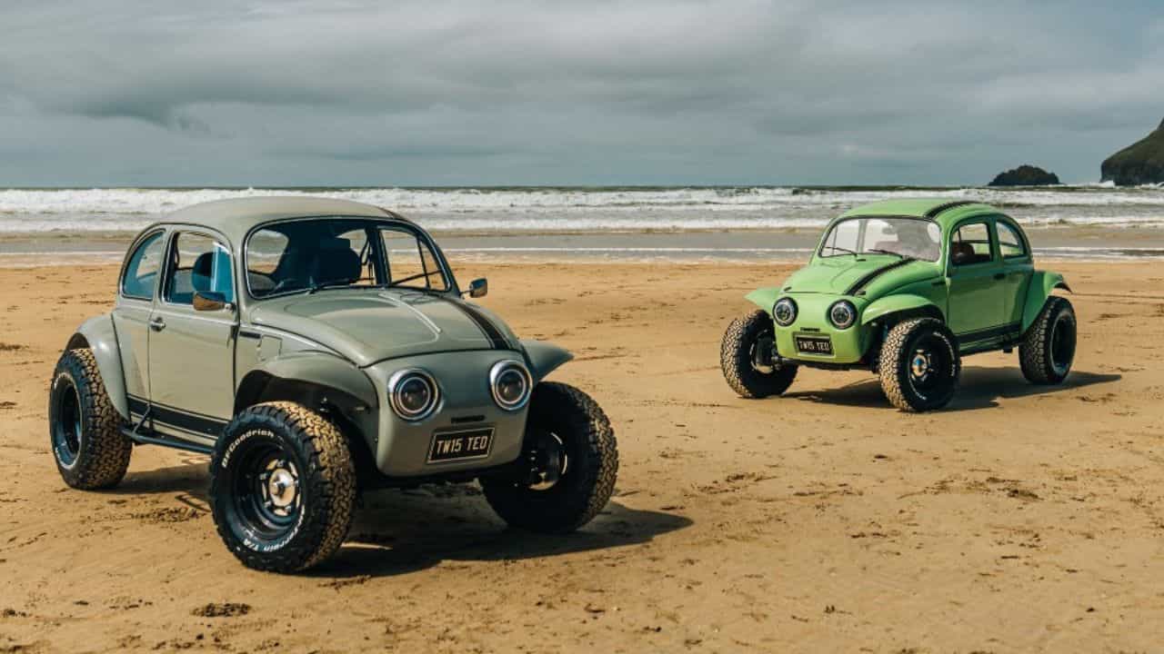 Il Fusca ottiene una versione off-road in stile Baja Bug in un progetto esclusivo di Twisted