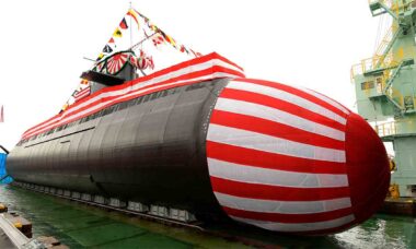 JS CHOGEI. Foto: Força de Autodefesa Marítima do Japão