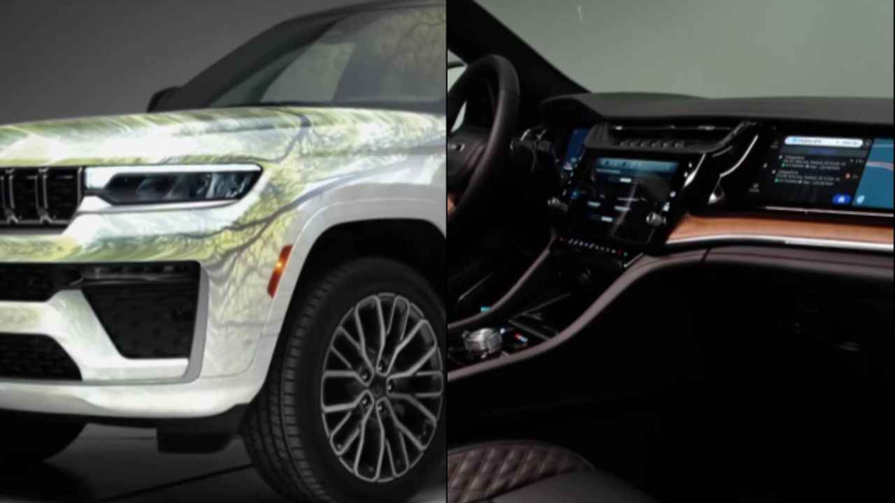 Jeep reveals first images of the 2026 Grand Cherokee with updated design and interior