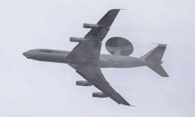 OTAN envia aviões AWACS à Lituânia para reforçar vigilância aérea e presença no Báltico