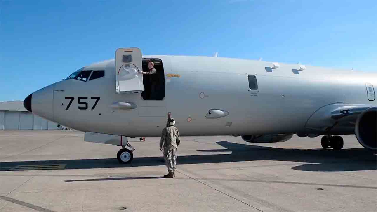 P-8A Poseidon. X @USFleetForces