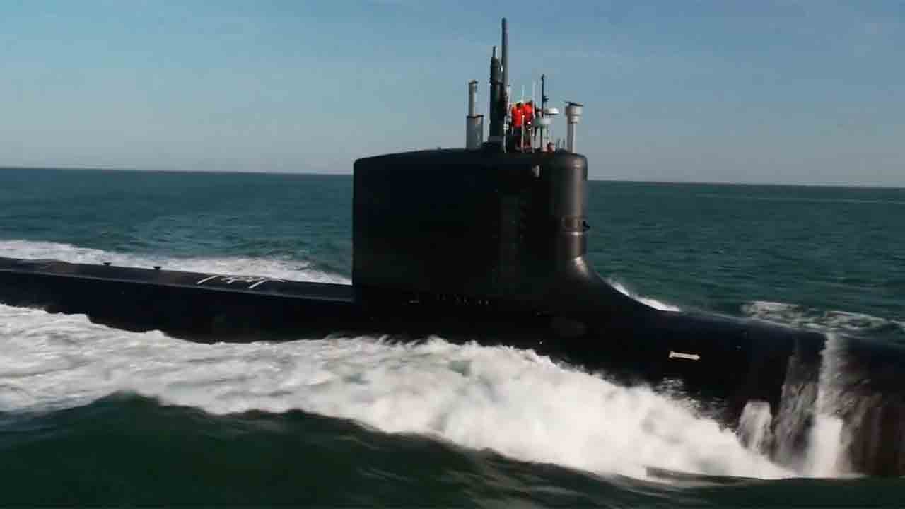 USS New Jersey (SSN-796), o primeiro submarino da classe Block IV Virginia