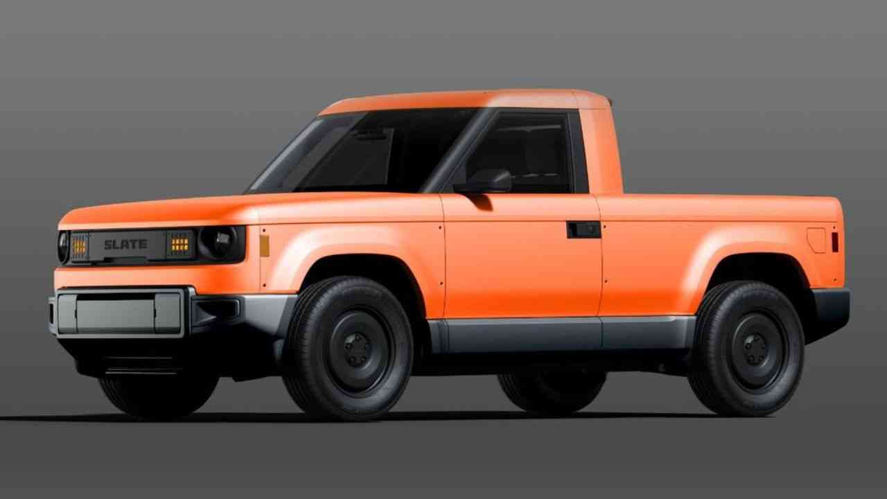 Picape elétrica acessível da Slate conquista 100 mil reservas em menos de um mês
