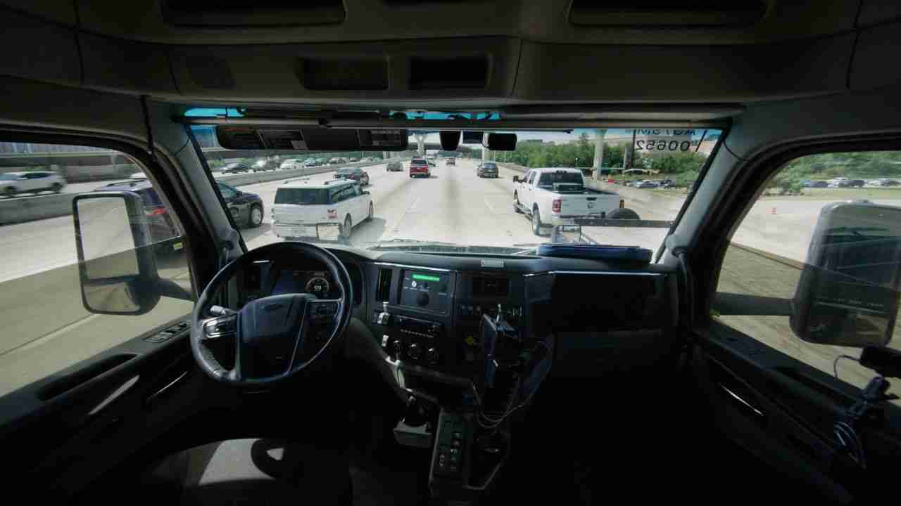 Aurora starter transport med autonome lastebiler i Texas