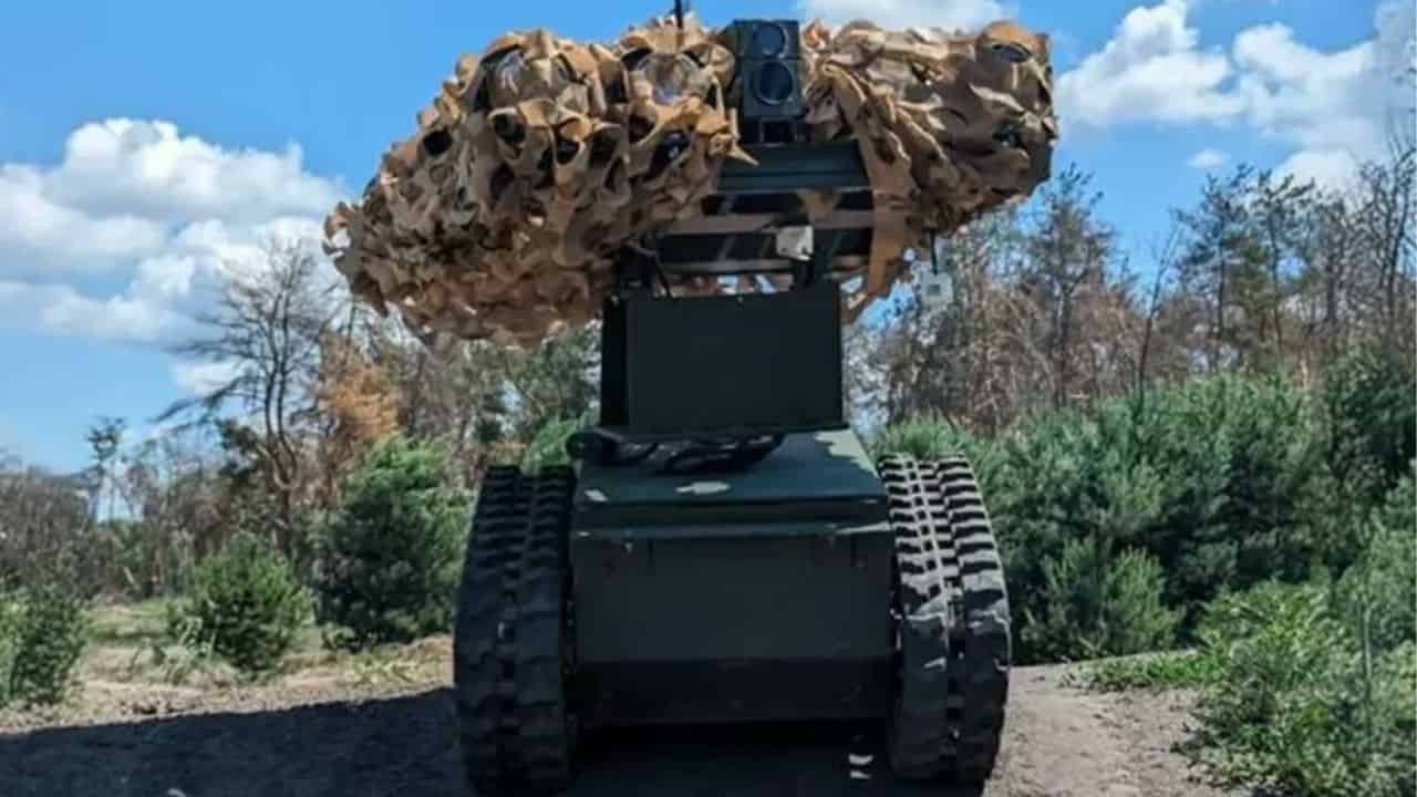 Ucrânia aprueba el robot lanzallamas KRAMPUS para reforzar operaciones militares