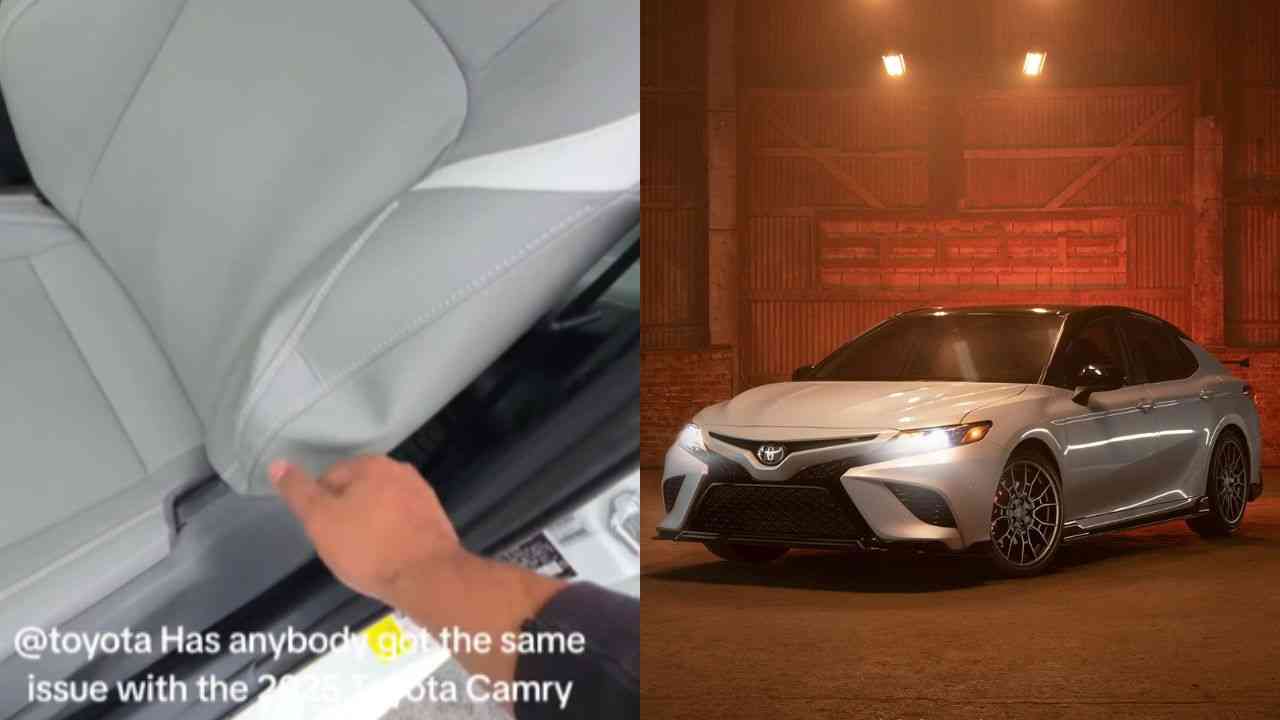 Egy 2025-ös Toyota Camry tulajdonosa üléshibát tárt fel, és kritikát fogalmazott meg a gyártó minőségével kapcsolatban