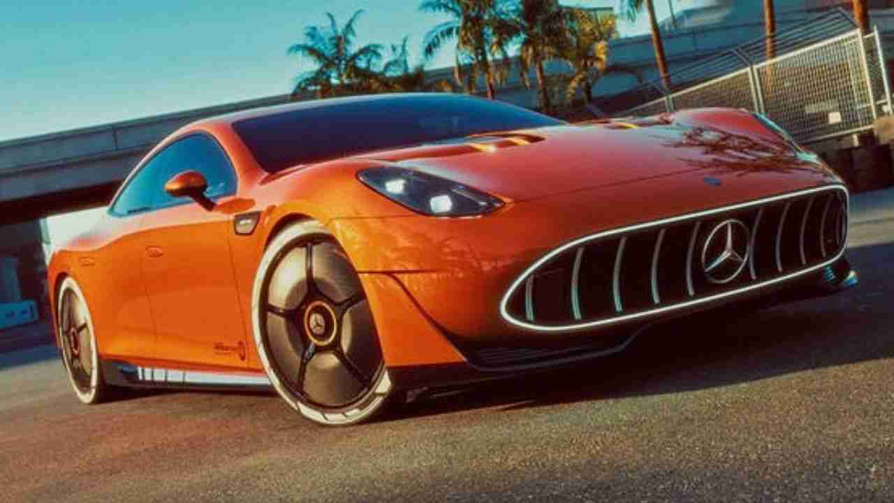 Mercedes apresenta conceito GT XX com visual impactante e som artificial de V-8