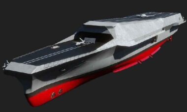 Navio sul-coreano HCX-23 Plus aposta em IA e drones para redefinir o futuro da guerra naval
