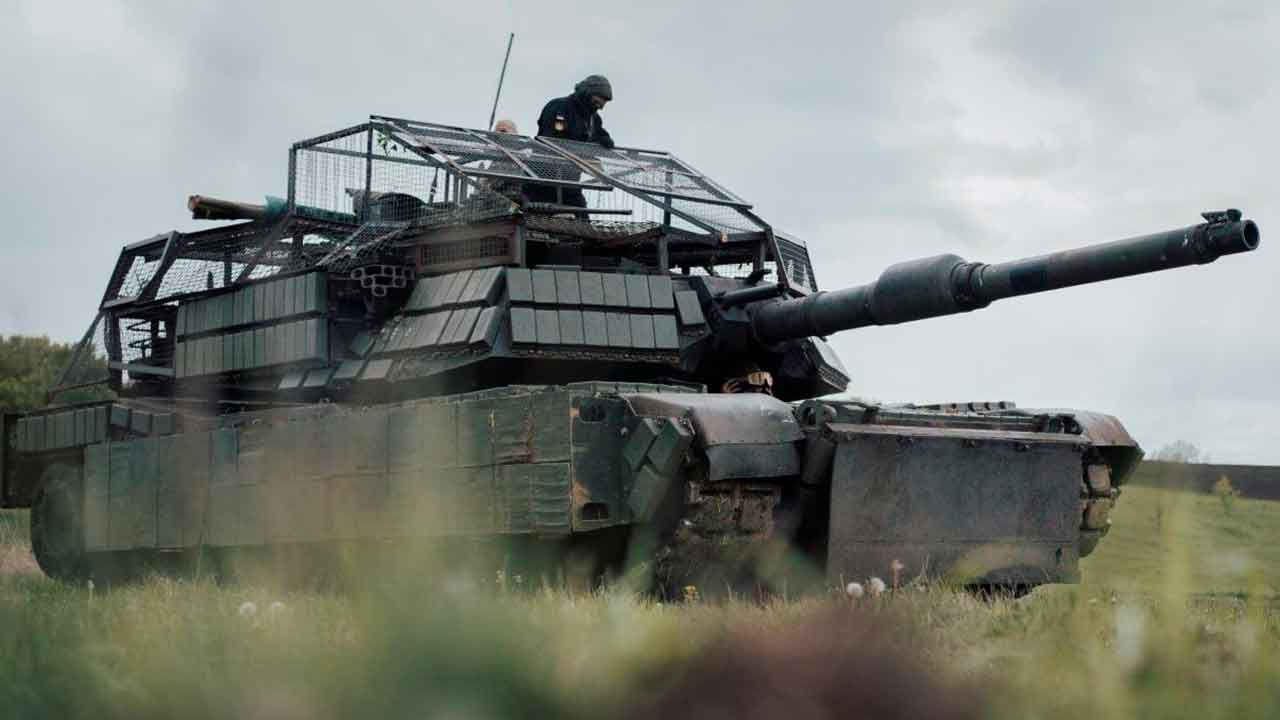 ウクライナのエイブラムス戦車（イメージ写真）。写真：Telegram @army_tv