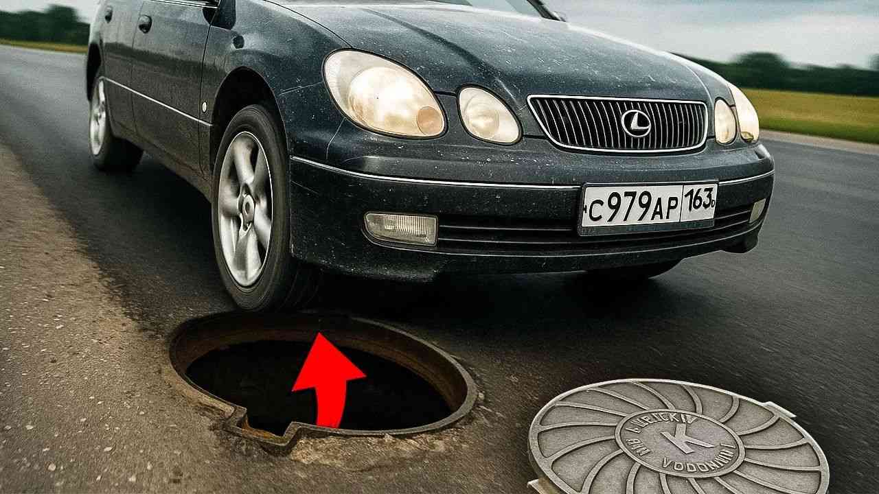 Vídeo revela como tampas de bueiro soltas podem causar sérios danos a veículos