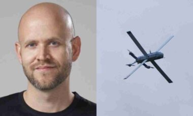 Fundador do Spotify investe US$ 690 milhões em startup de IA militar que fornece drones à Ucrânia