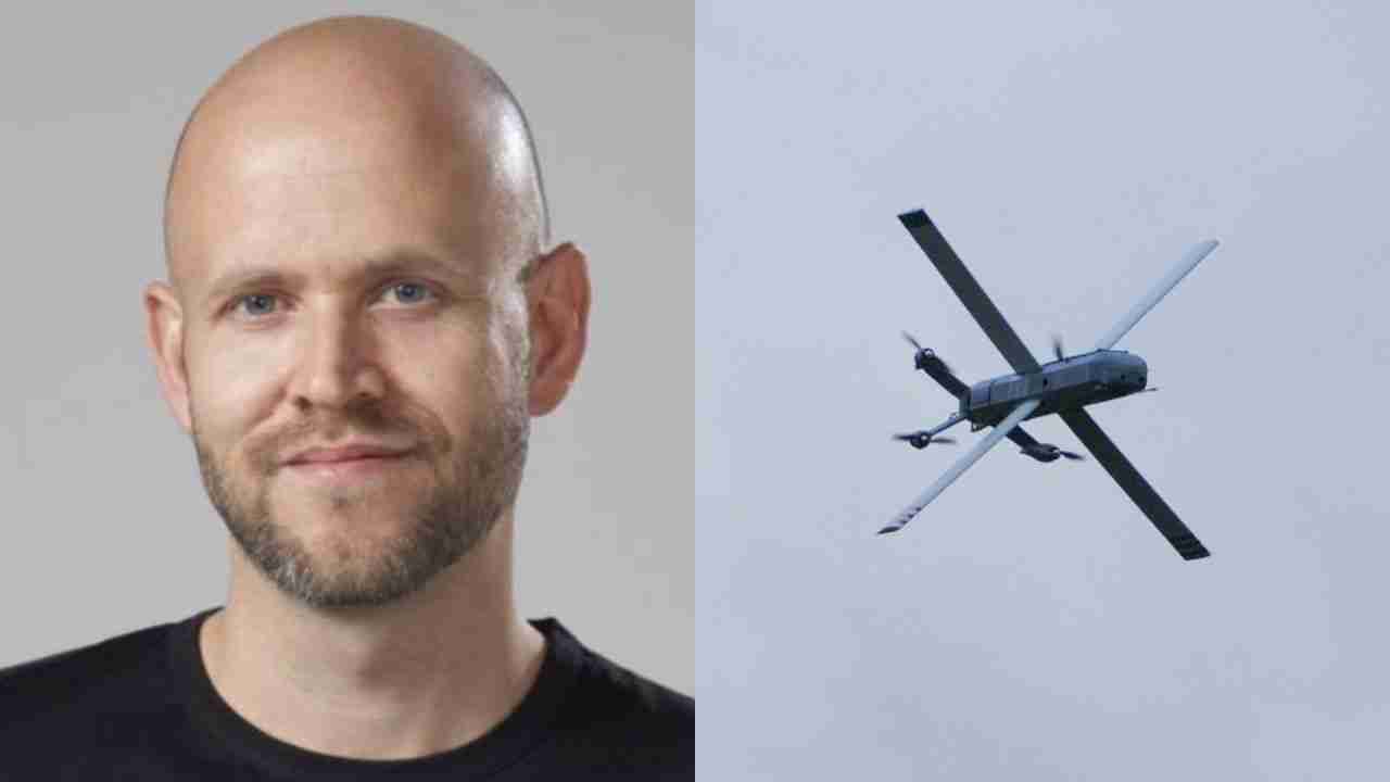 Fundador do Spotify investe US$ 690 milhões em startup de IA militar que fornece drones à Ucrânia