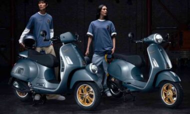 Vespa lança coleção Officina 8 com estilo retrô, novas cores e modelos especiais para 2025