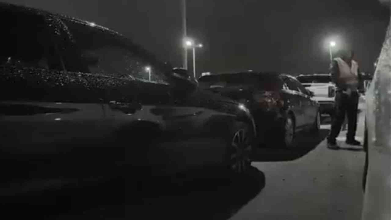 Manchester Airport employee caught urinating on customer's Range Rover