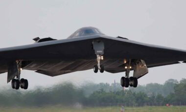 Bombardeiro furtivo B-2 Spirit. Foto: flickr