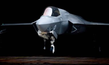 F-35A. Foto: Ministério da Defesa do Reino Unido