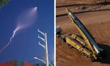 Vídeo: Irã dispara míssil balístico Sejjil contra Israel pela primeira vez, dizem fontes. Telegram @Tasnimnews