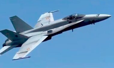 F/A-18 Hornet. @EjercitoAire