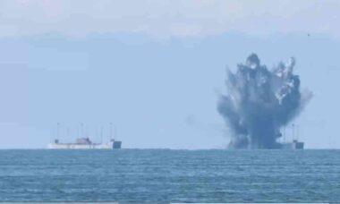 Rússia testa novo drone naval de ataque durante exercícios militares em larga escala