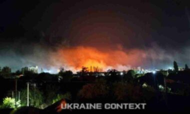 Ataque com drones incendeia trem de combustível e paralisa estação ferroviária na Rússia