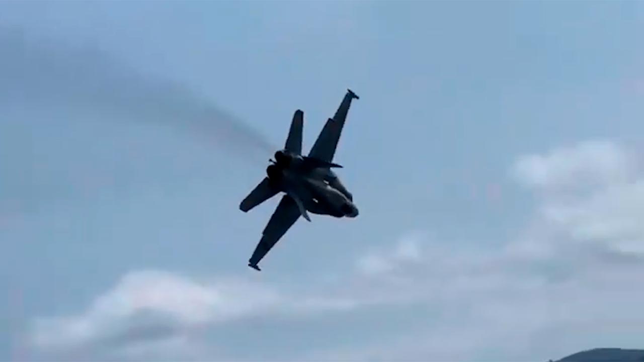 F/A-18 Hornet. @EjercitoAire