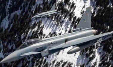 Alemanha investirá US$ 184 bilhões em defesa e comprará 8.500 blindados e 20 caças Eurofighter